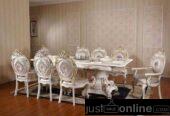 Exclusive 8 Seater Royal Wooden Dining Sets – Ojo Alaba