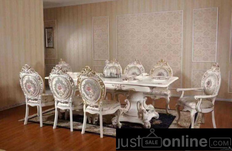 Exclusive 8 Seater Royal Wooden Dining Sets – Ojo Alaba
