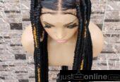 Box braids with double beed sell in tradefair