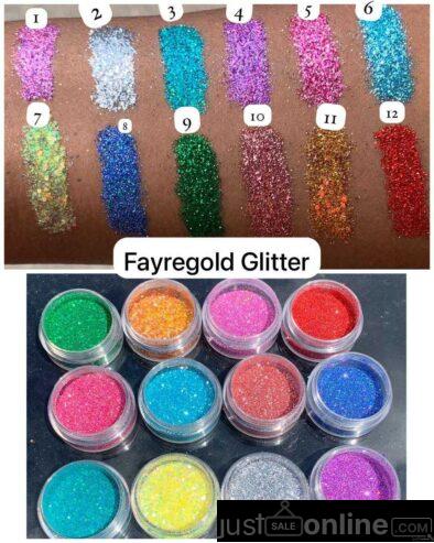 Fayregold glitter for sale at tradefair market