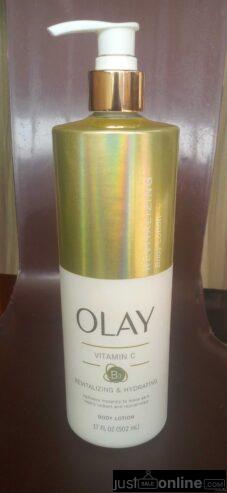 Olay vitamin C for sale at trade fair