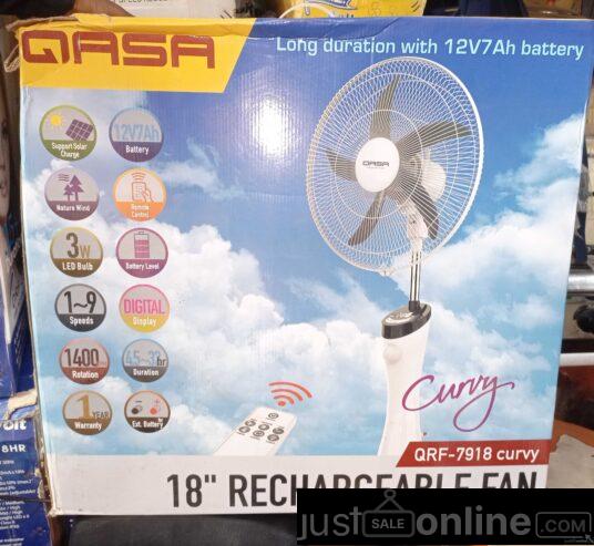 QASA Rechargeable Fan for sale in Ogba