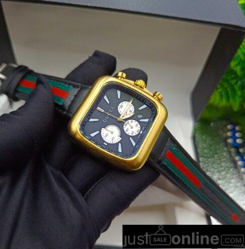 Gucci wrist watch for sale at trade fair