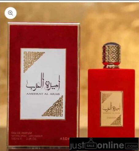 Ameerat Al Arab perfume for sale at trade fair market