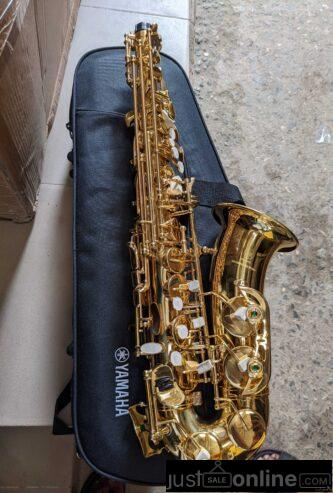 Yamaha alto saxophone with sport bag for sale at alaba