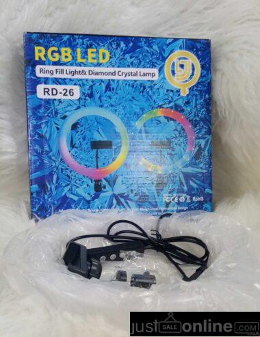 10 inches RGB ringlight for sale at tradefair