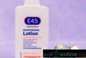 E45 moisturizing lotion for sale at tradefair