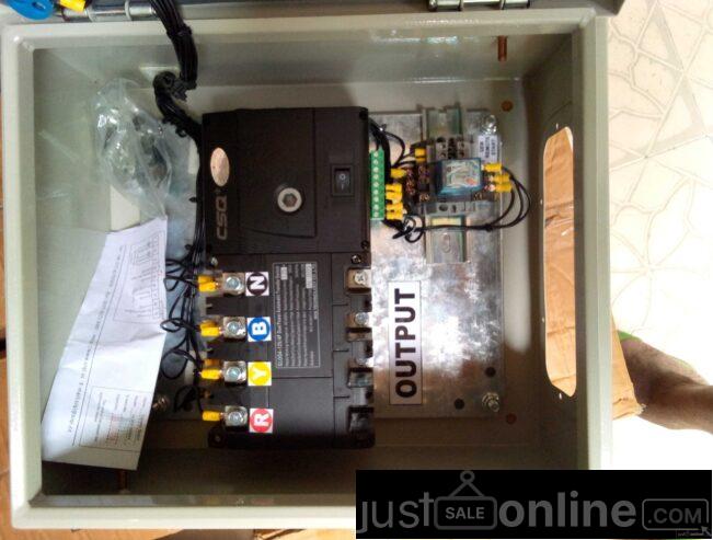 Automatic Changeover Switch Panel at Alaba International