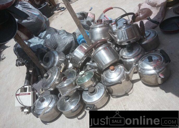 Stove kettle for sale at alaba market