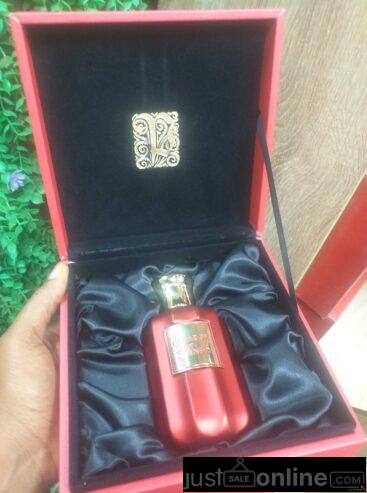 Paradox perfume for sale at trade fair market