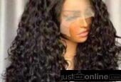 12inches full frontal deep wave human hair wig for sale – Lagos