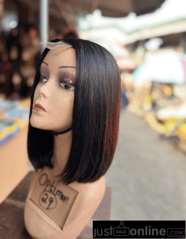 Bob wig for sale at trade Fair market