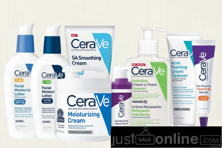 CeraVe Skincare Products for sales at TradeFair -Lagos