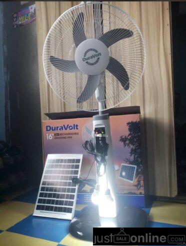 Duravolt solar standing fan Wholesale in – Ojo Alaba