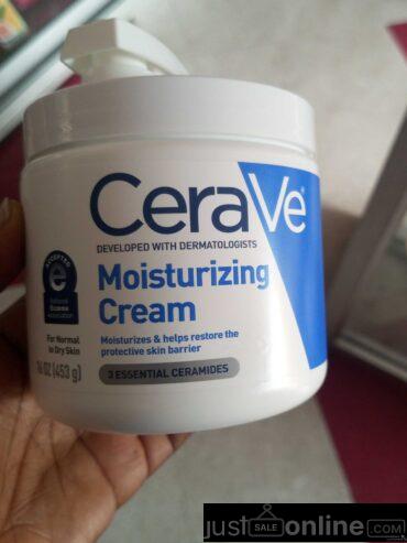 Cerave products for sales at trade fair market