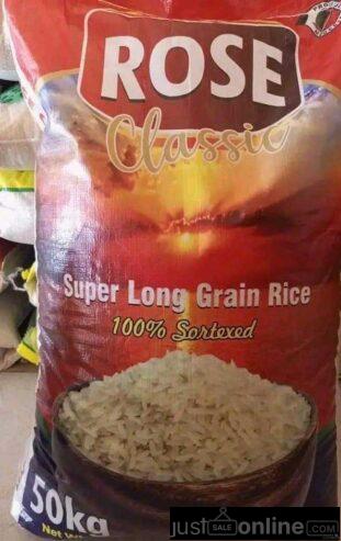 Quality good forging bags of rice for full uptions