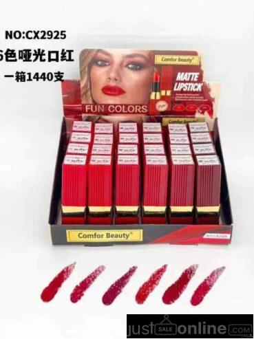 Comfor beauty lipstick for sale at trade fair