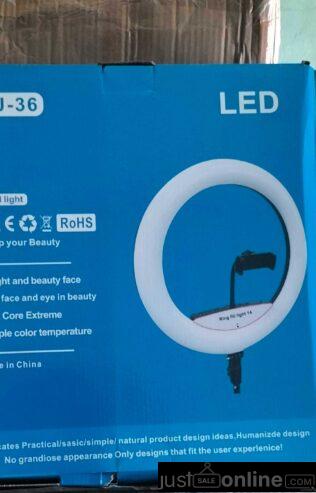 Ringlight different inches for sale at trade fair Lagos