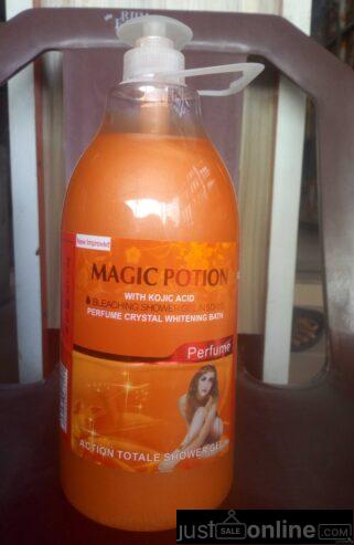 Magic potion for sale at trade fair