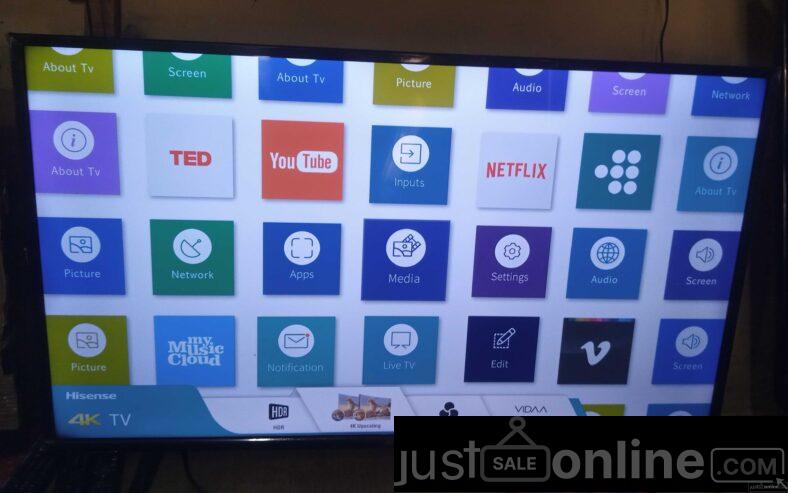 Hisense 4k UHD Smart TV for sale in ikorodu