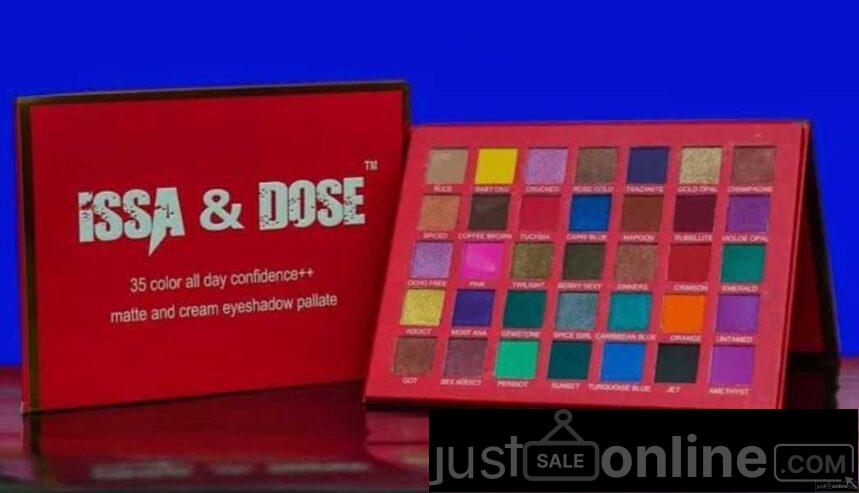 Issa and dose eyeshadow palette for sale at tradefair