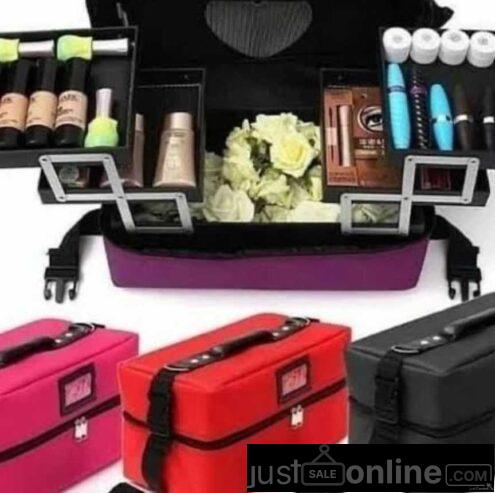 Makeup boxes for sale at trade fair market