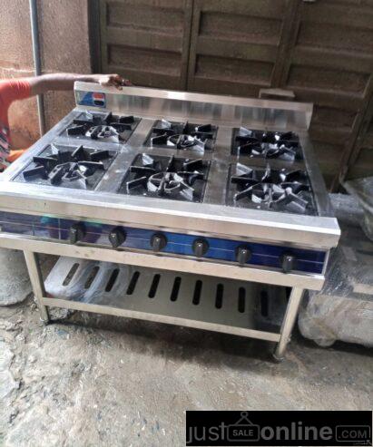 Commercial 6 Burner Cooker for sale in Lagos – Alaba