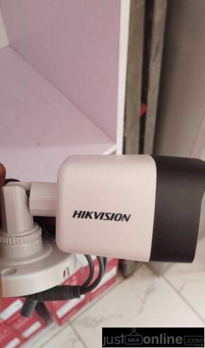 Hikvision indoor and outdoor color vu voice wired camer