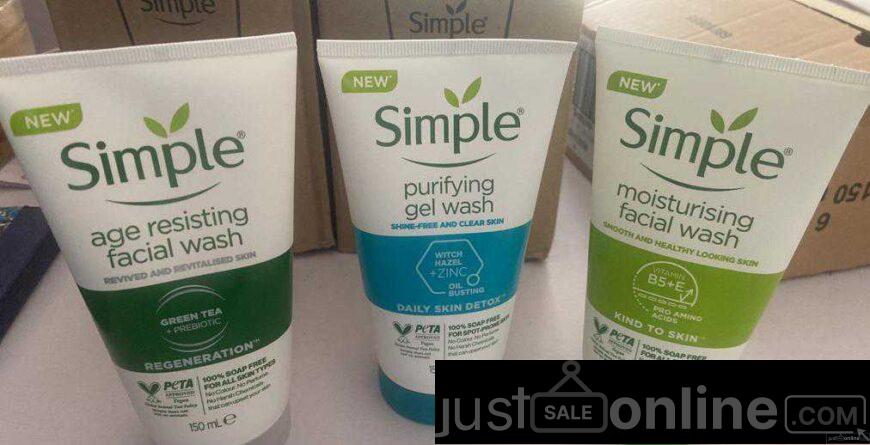 Simple face wash for sale at trade Fair market