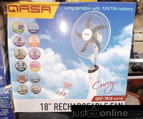 QASA Rechargeable Fan for sale in Ogba