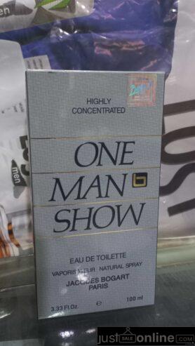 One man show perfume for sale at trade fair complex