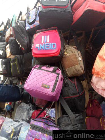 Laptop bags for sale at tradefair market