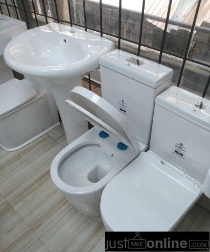 Executive close couple Toilet WC for sale at orile Coke