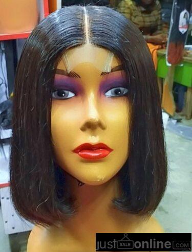 SDD Bob human hair wig for sale at trade fair