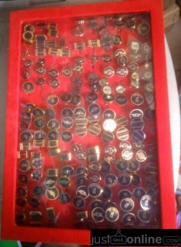 Cufflinks for sale at tradefair market