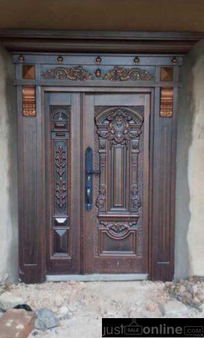 4ft German copper cast security door for main entrance