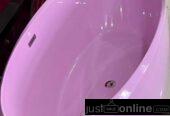 Pink Luxury Bathtub For Sale at Orile Coker – Lagos