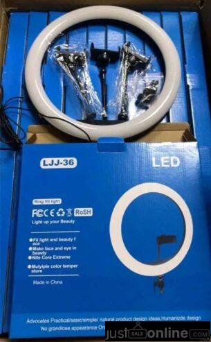 RGB and led ring light for sale at trade Fair