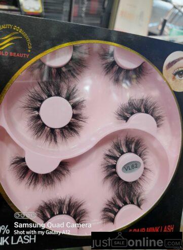 C gold beauty mink hair Lashes for saleat Trade fair ma