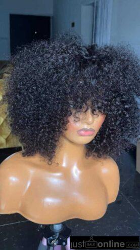 Pixie curl human hair for sale at Trade fair market