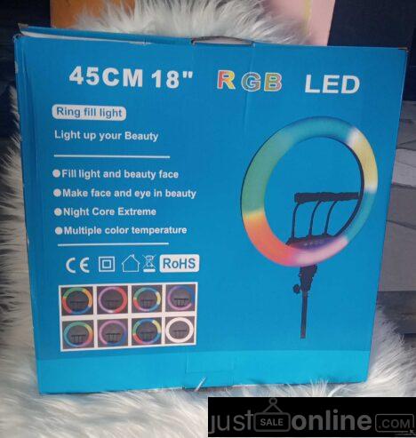 18 inches rgb Ringlight in tradefair – lagos