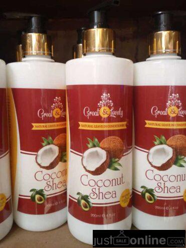 Great & lovely Coconut Oil Hair Conditioner at TradeFair Lagos