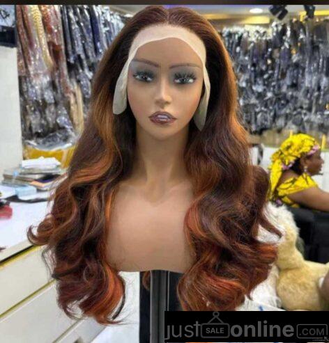 Body wave human hair for sale at trade fair market