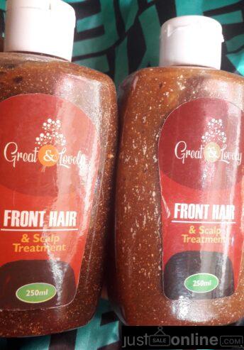 Great and lovely front hair cream at trade fair market