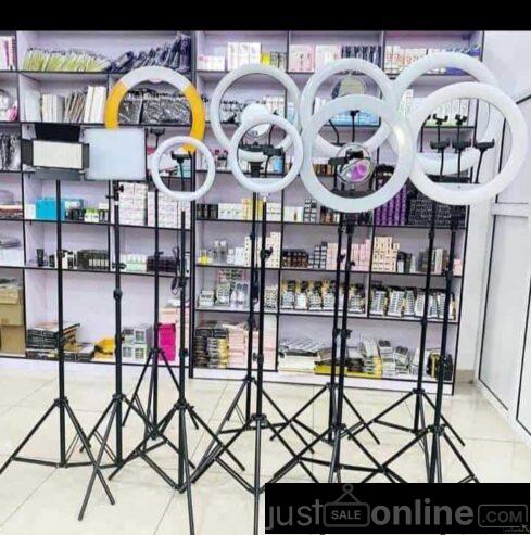 RGB and led ring light for sale at trade Fair