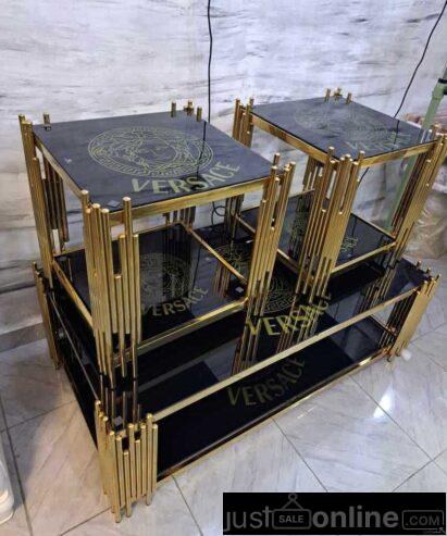 Versace Table With 2 Side Stools