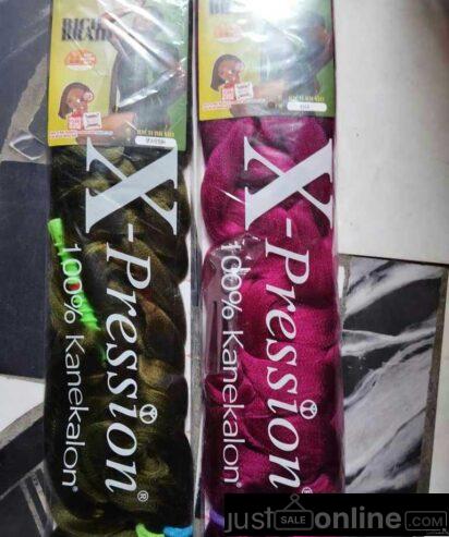 X-pression Super Braid and Rich Braid for sale – TradeFair