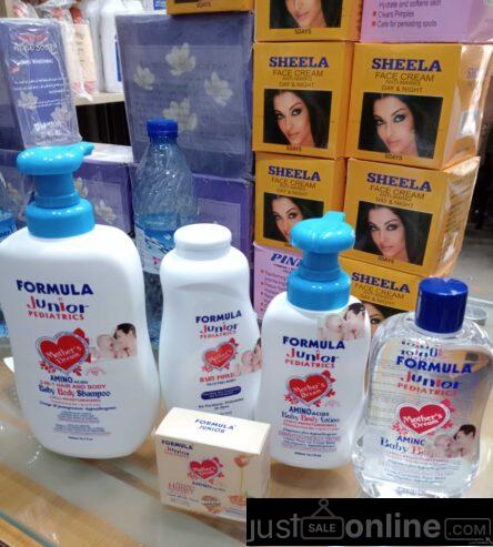 Baby lotions Wholesale In Tradefair Market