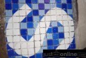 Mosaic tiles for sale at Coker orile