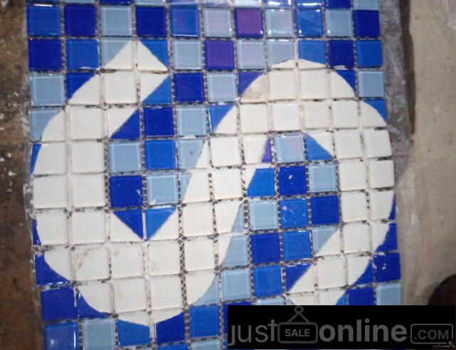 Mosaic tiles for sale at Coker orile